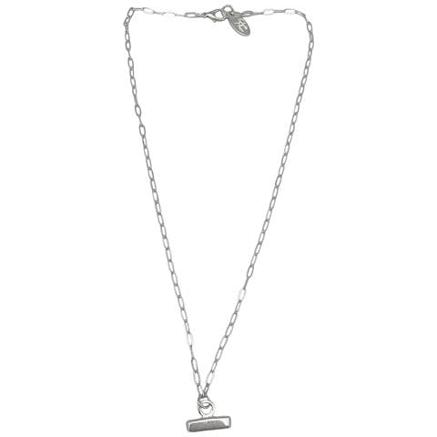 Collana Barra Petit Catena Argento 10µ - Foto 1