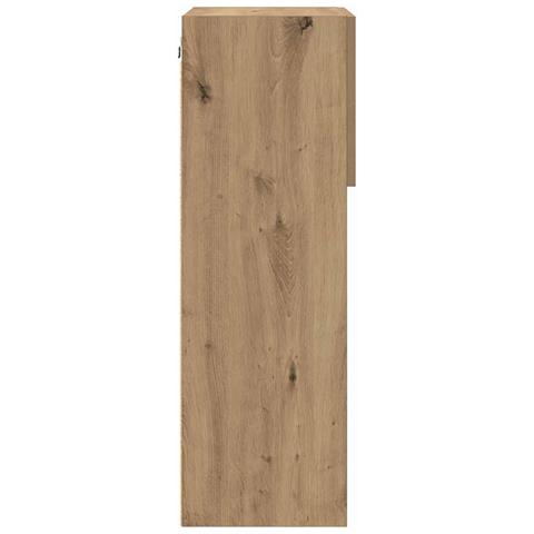 Mobiletti TV a parete 2 pcs Rovere artigianale - Foto 9