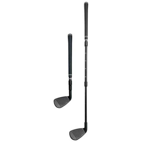 Putter Da Golf Telescopico Regolabile A 3 Sezioni Per Chipping Black - Foto 1