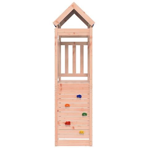 Torre da Gioco Marrone Legno Douglas Solido - Foto 2