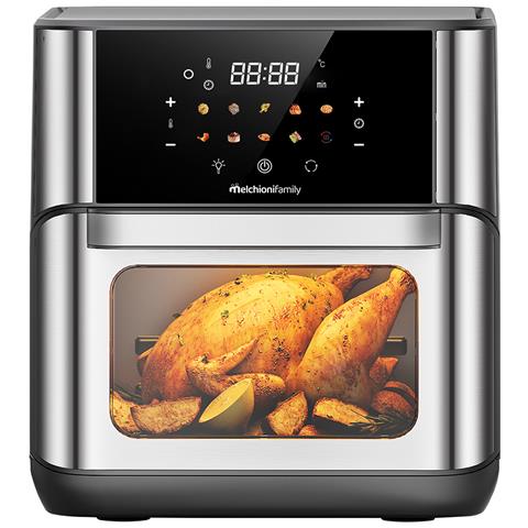 FLORA 12L Singolo Indipendente 1800 W Friggitrice ad aria calda Nero - Foto 2