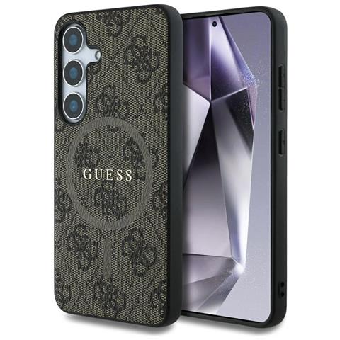 Custodia Guess Per Samsung Galaxy S25, Marrone - Foto 5
