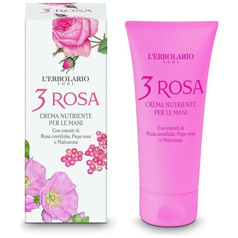 3 Rosa Crema Nutriente per Mani 75 ml - Foto 1