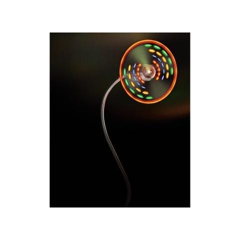 Ventolina con LED luminosi, USB - Foto 2
