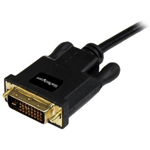 Cavo convertitore adattatore Mini DisplayPort a DVI da 1,8 m - Mini DP a DVI 1920x1200 - Nero - Foto 5