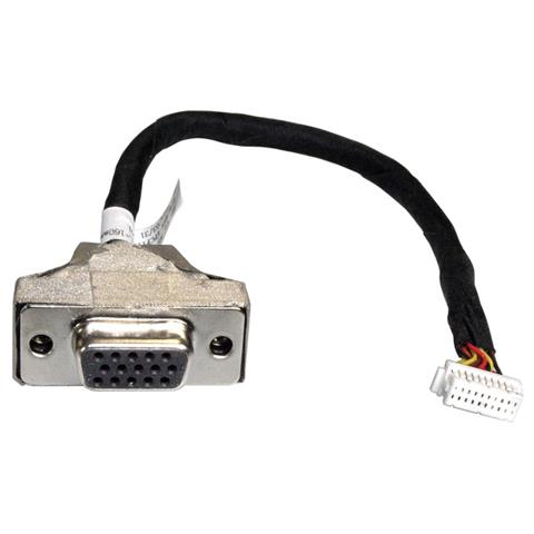 PVG01 15-pin Mini D-Sub 2 x 10-pin Nero, Acciaio inossidabile, Bianco cavo di interfaccia e adattatore - Foto 1