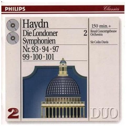Haydn - Sinf. Londinesi Vol. 2 - Lso / davis (2 Cd) - Foto 1