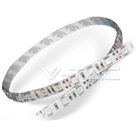 Striscia Led Rgb Multicolore Esterno Ip65 60 Led / metro 5050 5 Mt 2155 - Foto 2