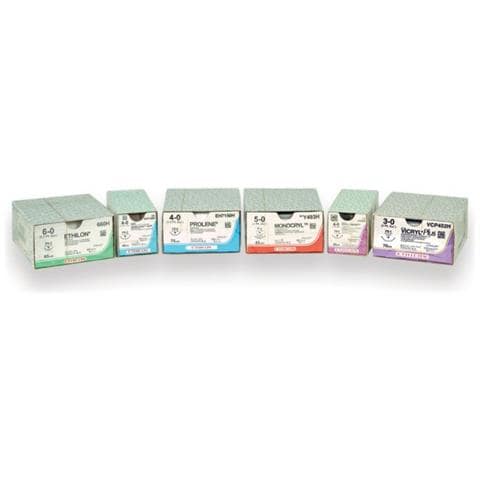 SUTURA MONOFILAMENTO ETHICON PROLENE - 4/0 ago 19 mm - 45 cm - Foto 3