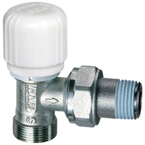 Valvola Termostatizzabile 3/8"" A Squadra Attacco Tubo Rame 1610 38 - Foto 1