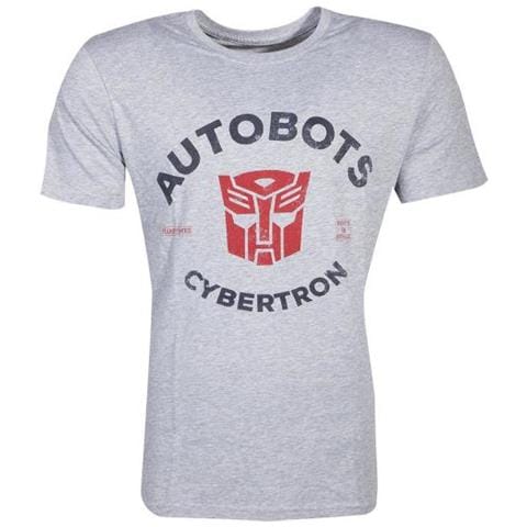 Transformers Autobots Maglietta Girocollo Manica Corta (Transformers Autobots Cybertron T-shirt, Male, Extra Extra Large, Grey [ ts401671hsb-2xl])  - Foto 1