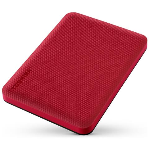 Canvio Advance - Festplatte - 2 Tb - Extern (tragbar) - 2.5"" (6.4 Cm) - Usb 3.2 Gen 1 - Rot - Foto 2
