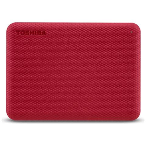 Canvio Advance - Festplatte - 2 Tb - Extern (tragbar) - 2.5"" (6.4 Cm) - Usb 3.2 Gen 1 - Rot - Foto 1