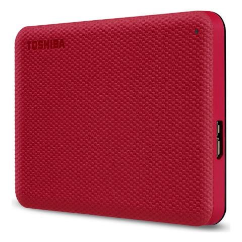Canvio Advance - Festplatte - 2 Tb - Extern (tragbar) - 2.5"" (6.4 Cm) - Usb 3.2 Gen 1 - Rot - Foto 3