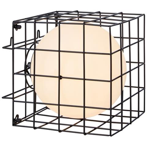 Lampada Da Tavolo Per Interni A 1 Luce Nera, E14 - Foto 1