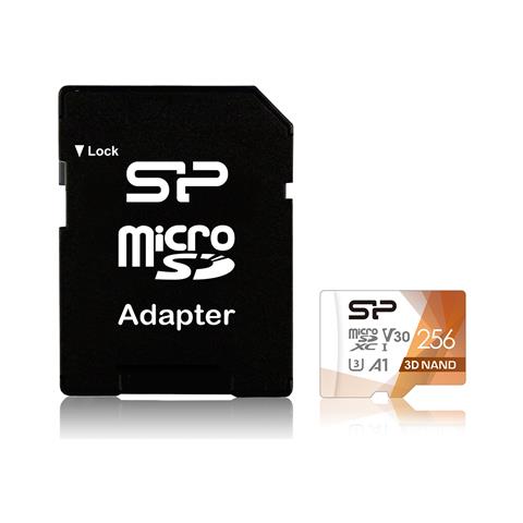 Superior Pro 256 Gb, Micro Sdxc, Memoria Flash Classe 10, Con Adattatore, C10, Uhs-i U3, A1, V30 - Foto 4