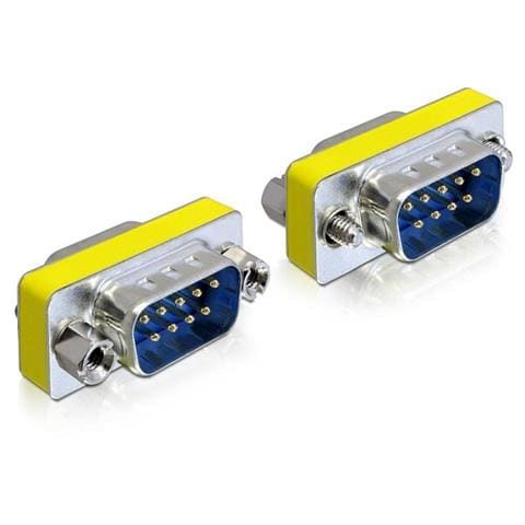 D-sub 9 M / M DB9 DB9 Argento cavo di interfaccia e adattatore - Foto 1