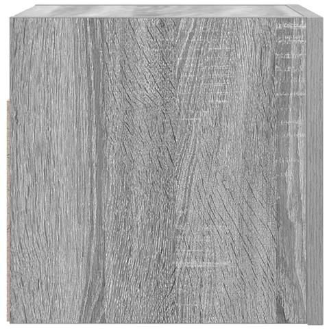 Armadietti Tv Montati A Parete Grigio Sonoma 30,5x30x30 Cm - Foto 2