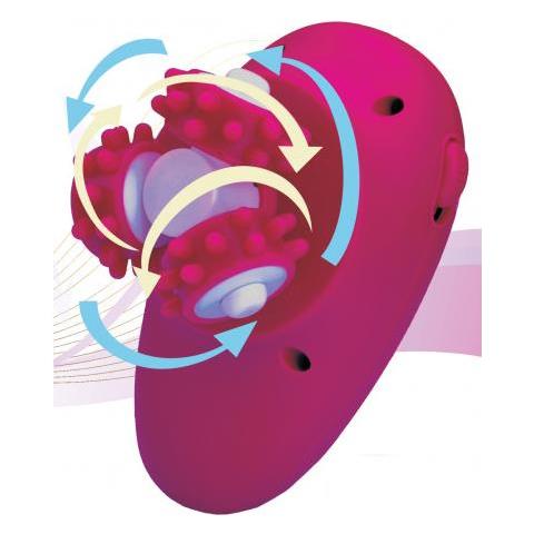 Sistema Di Massaggio Per Il Corpo - Bodipro - Rosa - Adulto - Migliora La Tonicità - Rende La Pelle Morbida - Testina Per Il Massaggio Del Viso - Foto 1