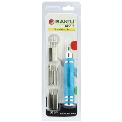 Baku Set Cacciaviti 15pz Precision Tool Universali Bk-315 - Foto 2