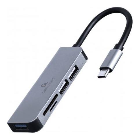 L'hub Usb Di Tipo C Con 3 Porte Usb 3.1 E 2.0 Include Un Lettore Di Schede - Foto 3