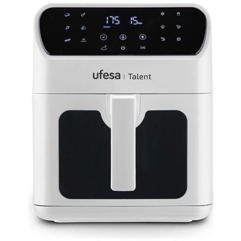 Friggitrice ad Aria 8422160056536 Capacità 6.5 Litri 900 Watt Colore Bianco / Nero - Foto 6