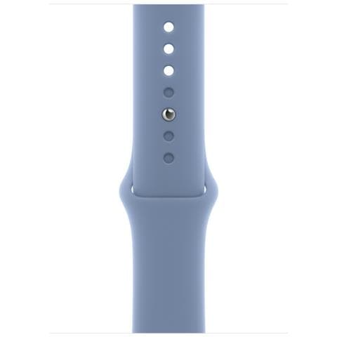 Cinturino Sport Blu Inverno (45 mm) - Compatibilità: Modelli di Apple Watch 42 mm 44 mm 45 mm 49 mm Materiale: Fluoroelastomero Misura: S /M - Foto 1