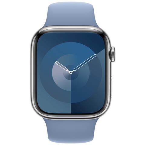 Cinturino Sport Blu Inverno (45 mm) - Compatibilità: Modelli di Apple Watch 42 mm 44 mm 45 mm 49 mm Materiale: Fluoroelastomero Misura: S /M - Foto 3