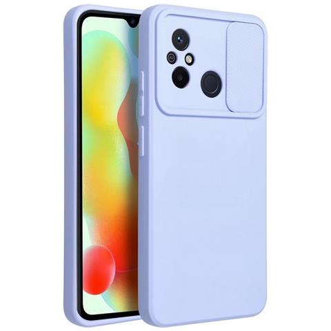 Custodia Tpu Silicone Cover Case Per Xiaomi Redmi 12c Lilla - Foto 1