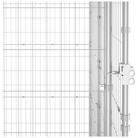 Gabbia Per Cani Da Esterno In Acciaio Zincato 19,36 M - Foto 6