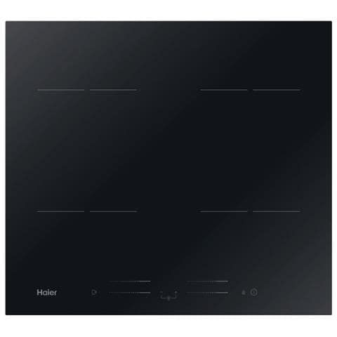 Piano Cottura HAISJ64MC a Induzione 4 Zone Cottura da 59 cm Colore Nero - Foto 1