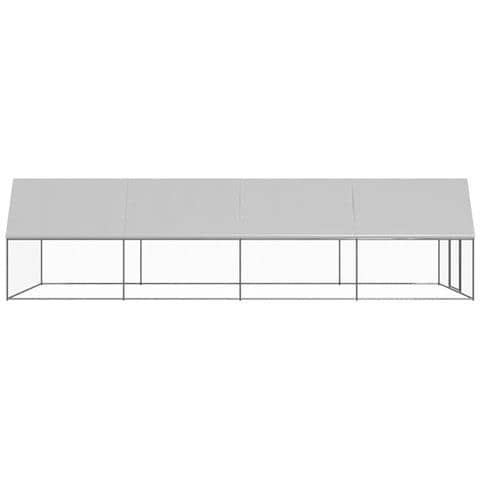Gabbia Per Polli Da Esterno 3x8x2 M In Acciaio Zincato - Foto 5