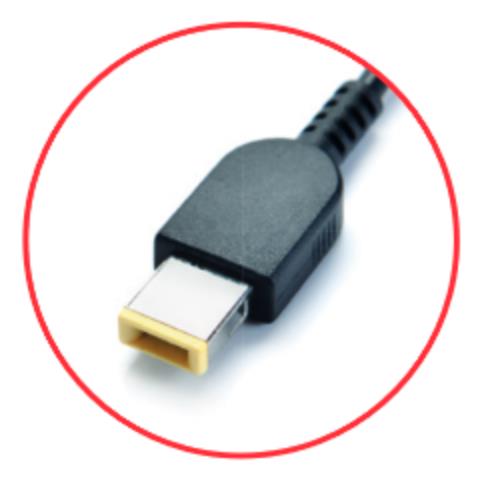 AC ADAPTER PARA LENOVO NOTEBOOK 65W 11x5mm adattatore e invertitore Interno Nero, Rosso - Foto 2