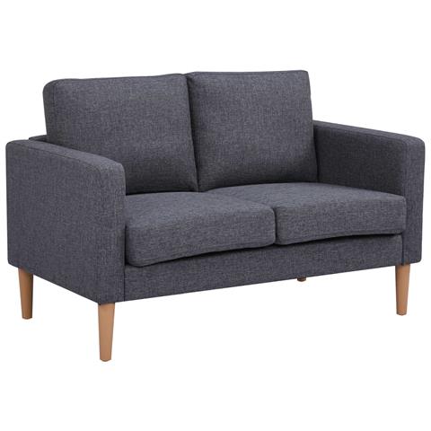 Divano 2 Posti Da Interno Con Struttura In Legno Rivestito In Poliestere Easy Life Lite - Foto 1