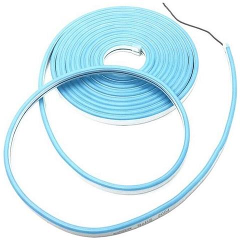 Striscia Led Azzurro Turchese Per Scritte Insegne Luminose Strip Flessibile 5 Mt - Foto 2