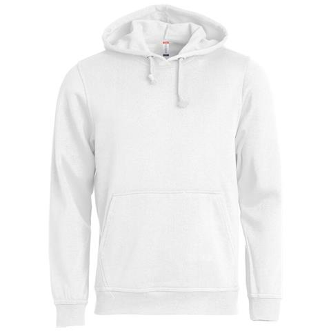 Basic Hoody Bianco L - Foto 1