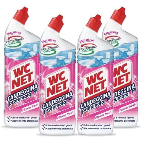 4 x WC Net Candeggina Profumata 750 ml Promo Pack Nuova Formula - Foto 1
