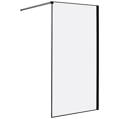 Parete Doccia Waspam 100 X 190 Cm Nero - Foto 2