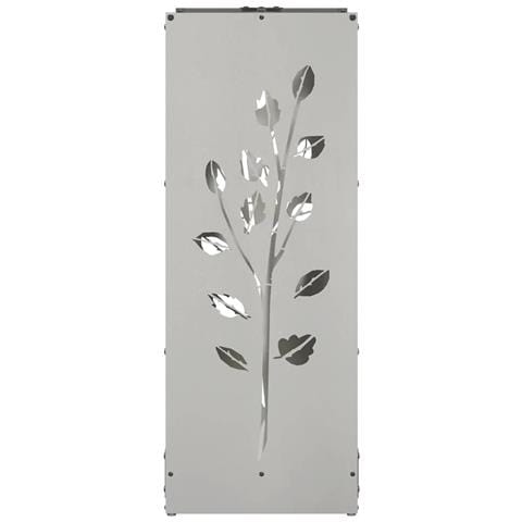 Rastrelliera per Legna da Ardere 40x30x80 cm in Acciaio Inox - Foto 9