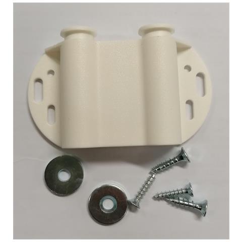 - Chiusura Magnetica Premi E Apri Per Ante Doppie - Doppio Archetto - Forza 6kg Bianco - Foto 1