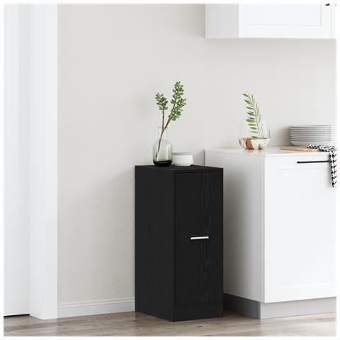 Armadio da Farmacia in Rovere Nero 30x41x77,5 cm in Legno Ingegnerizzato - Foto 2