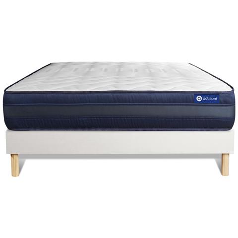 Kit Rete E Materasso Matrimoniale Actilatex Tech 140x190cm - Spessore : 24cm - Lattice E Memory Foam- Molto Rigido - Foto 7