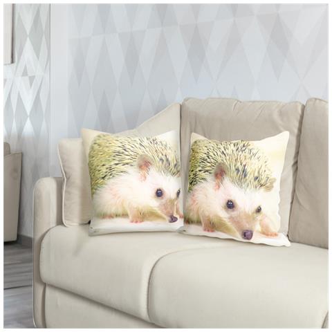 Set Di 2 Copricuscini 40x40 Cm Design Riccio - Foto 5