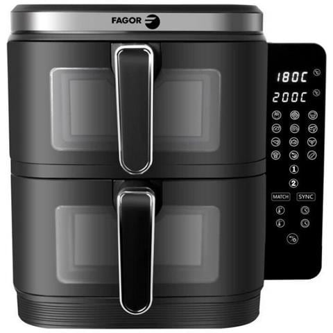 Friggitrice Ad Aria Nera Da 11 Litri E 2800 W - Fgd11 - Foto 1