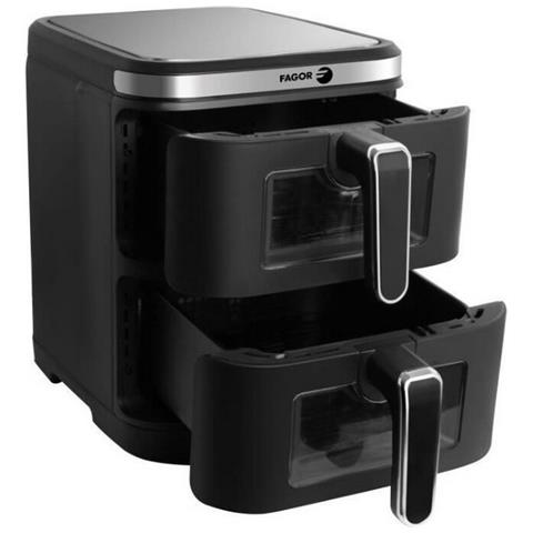 Friggitrice Ad Aria Nera Da 11 Litri E 2800 W - Fgd11 - Foto 3