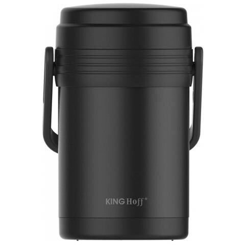 KH-1396 Thermos per il pranzo in acciaio inossidabile da 1,5 l con contenitori - Foto 1
