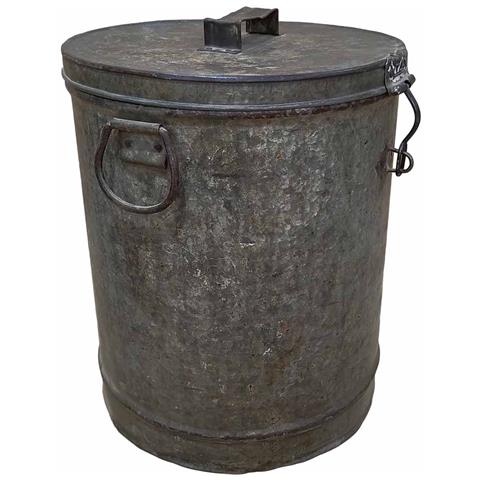 Baule In Metallo Artigianale 29x29x41h Cm - Foto 1