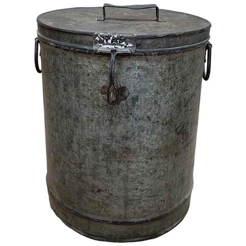 Baule In Metallo Artigianale 29x29x41h Cm - Foto 2