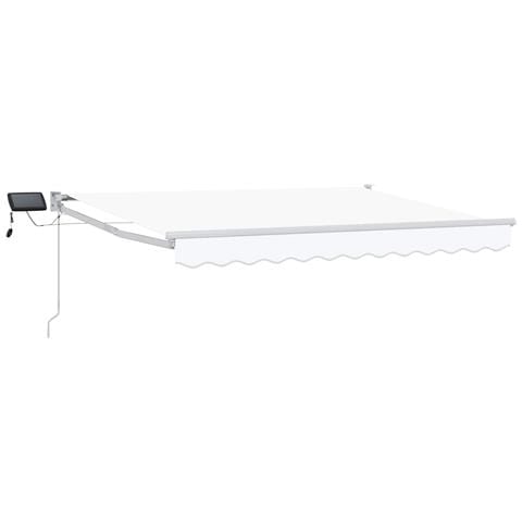 Tenda retrattile manuale con LED Bianco 3 x 2,5 m - Foto 1