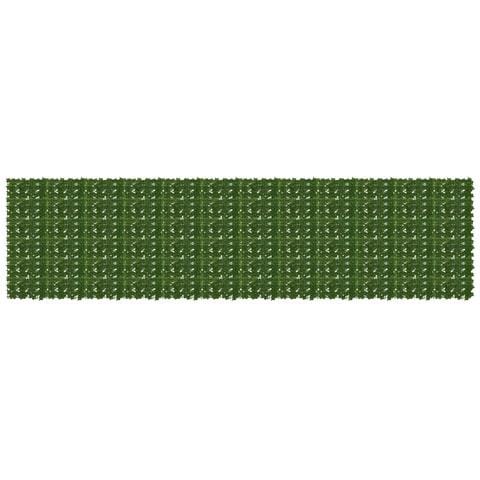 Schermo per balcone con foglie Verde 600 x 150 cm - Foto 1